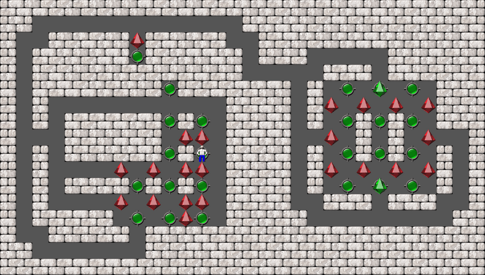 Sokoban Bugs509 collection level 419